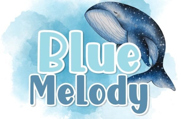 Blue Melody: The Handwritten Script Font with Character