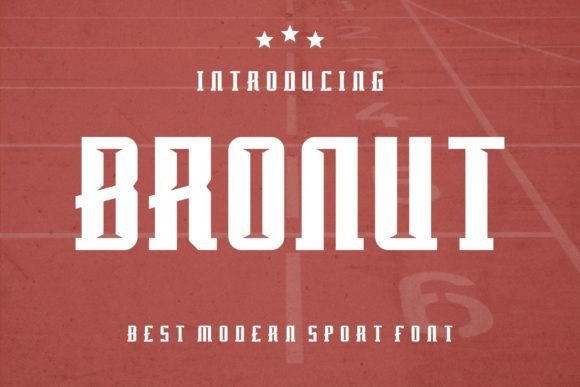 Bronut: A Typeface That Commands Attention