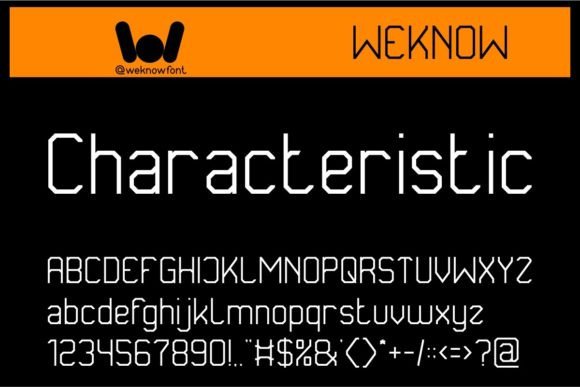 Characteristic: The Sans Serif Font That Commands Attention