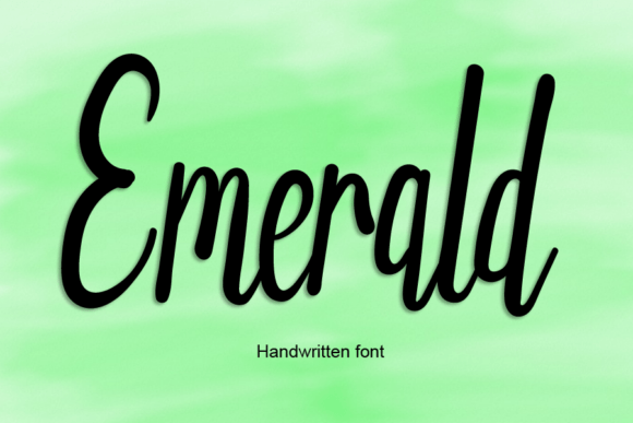 Emerald: The Handwritten Font That Feels Like a Friend
