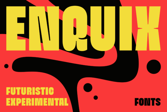 Enquix: The Brutalist Typeface That Demands Attention
