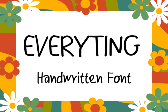 Everyting: A Handwritten Font That Brings Joy to Your Projects