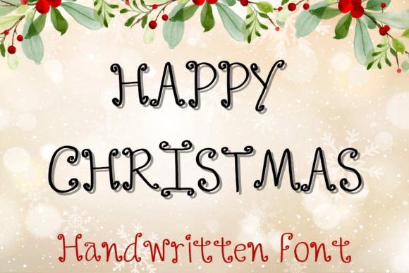 Happy Christmas Font: Crafting Cheerful Brand Identities