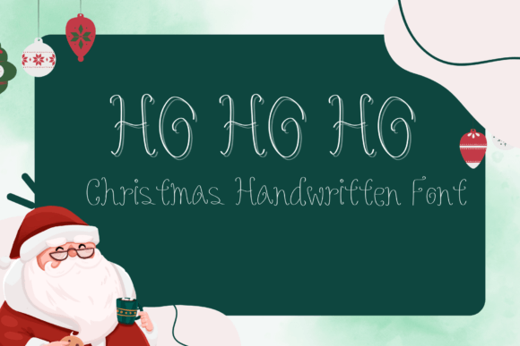 Ho Ho Ho: A Sweet, Handwritten Font for Every Creative Project