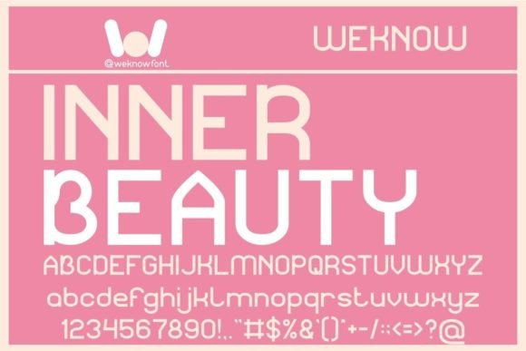 Inner Beauty: The Modern Sans Serif for Confident Design
