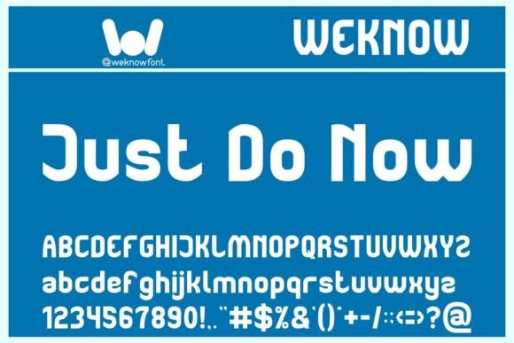 Just Do Now: A Clean Sans Serif for Bold Branding