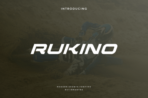 Rukino: The Modern Font for Sports and Beyond
