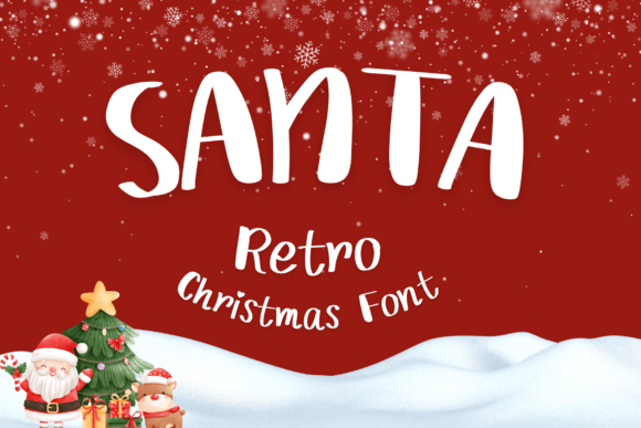 Santa: The Sweet, Handwritten Font That Feels Like a Hug