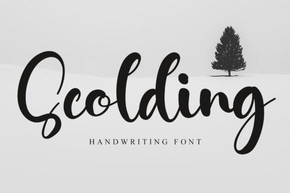 Scolding: The Display Typeface That Demands Attention