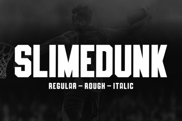 Slimedunk: The Bold Sans Serif for E-Sports and Game Design
