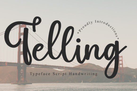Telling: The Bold Typeface for High-Impact Branding